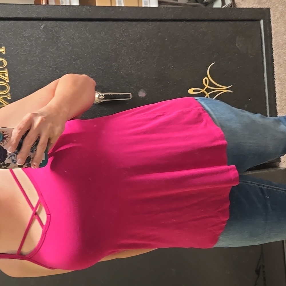 Torrid cross chest tank